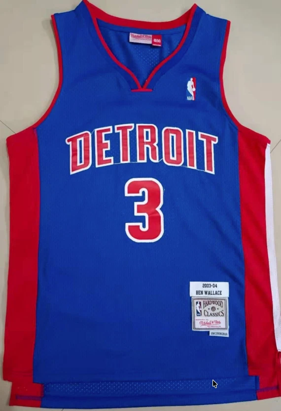 Ben Wallace Detroit Pistons NBA Jerseys for sale | eBay