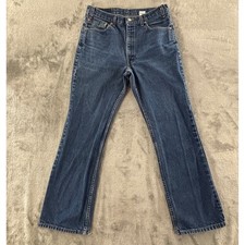 Vintage Y2K Levi's 517 Boot Cut Jeans Red Tab Mens 36x32 Medium Wash USA Made