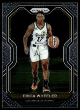 2021-22 Panini Prizm WNBA Erica Wheeler Los Angeles Sparks #45
