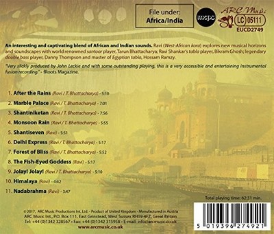 Afro-Indian Project by RAVI FT TARUN [Audio CD]