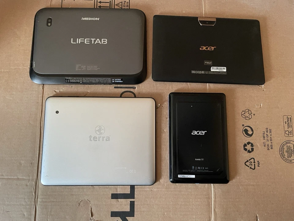 4 Tablets – defekt Terra , Acer usw - Bild 2 von 2