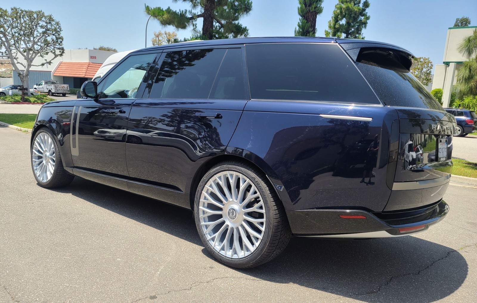 22 DOLCE ROMA SILVER STAGGERED WHEELS FITS BENTLEY FLYING SPUR SEDAN 2003-2018