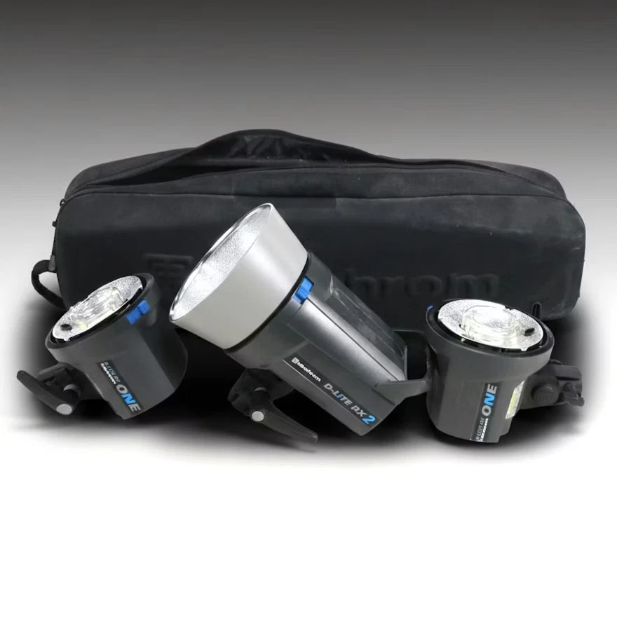 Elinchrom D-Lite 4 it 2灯セット エリンクローム(elinchrom) D-Lite-it 4 をざっくりレビュー。[自宅