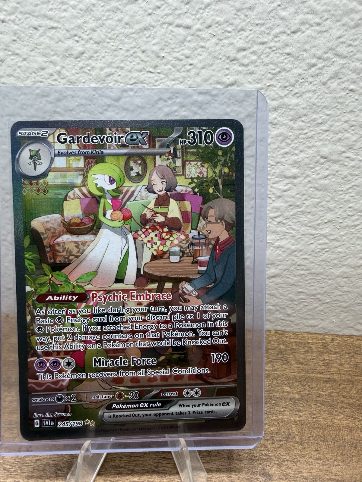 Pokemon TCG Gardevoir ex 245/198 SIR Scarlet & Violet Base Set