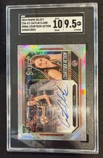 2024 Panini Select WNBA - Courtside Action Signatures Caitlin Clark #CSA-CC (AU,