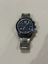 Tissot V8 Blue Chronograph Men's Watch - T039.417.11.047.02 - Swiss Made