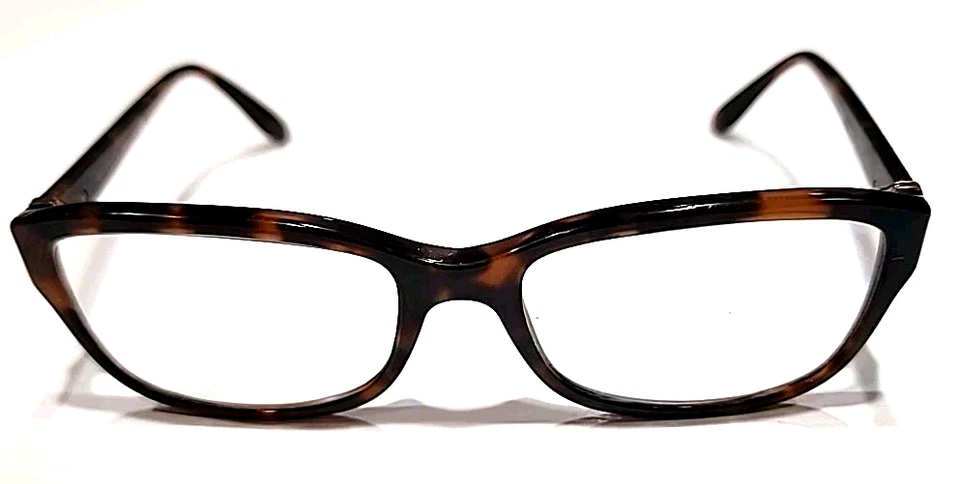 BVLGARI 4086 5243 Marco de Anteojos Marrón Tortuga Ovalado 54-17 135 Italia LEER Foto 2 de 4