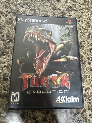 Turok Evolution (PlayStation 2 PS2) No Manual - Free Shipping Tested Working