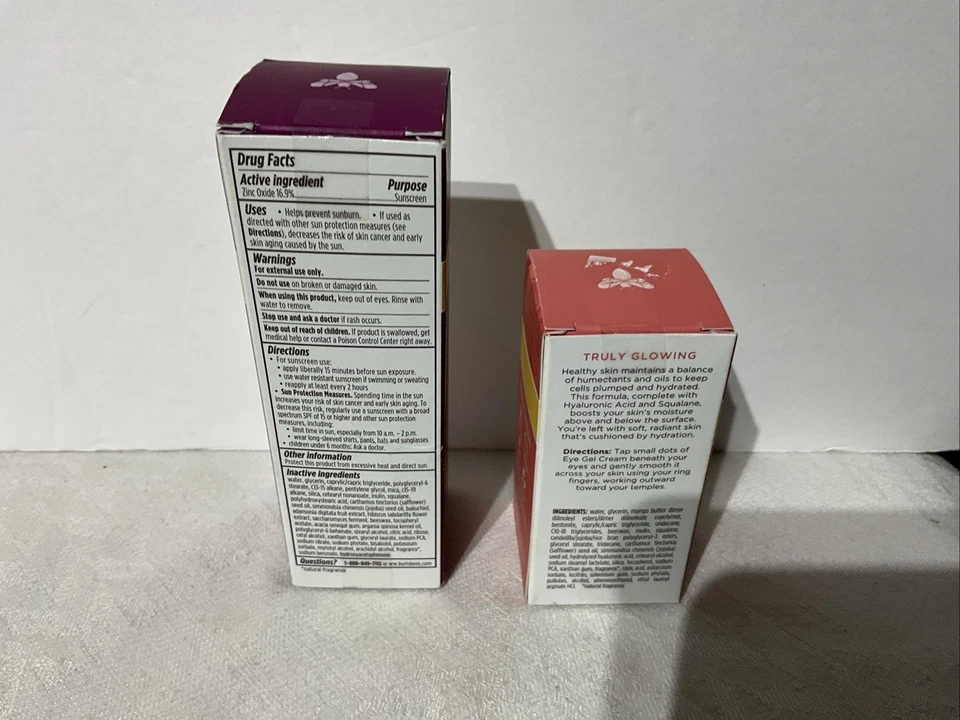 Burt's Bees Renewal Loción de Día Reafirmante con Bakuchiol FPS 30 1.8 y Crema Gel para Ojos Foto 4 de 4