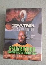 STAR TREK CCG Game Trouble with Tribbles Federation Starter Deck NEW