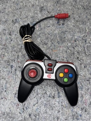 Mattel Hyperscan Wired Controller Black Silver OEM Gamepad Accessory Console