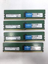 LOT OF 4 CRUCIAL MICRON 16GB 2RX8 PC4-2666V-RE2-11 SERVER RAM