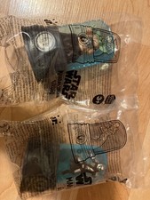 New Lot of 2 Burger King Star Wars Mandalorian Grogu Kids Meal Toys Limited