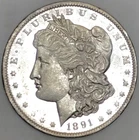 *1891 O MORGAN DOLLAR* *PROOF LIKE* NR #CVIP89