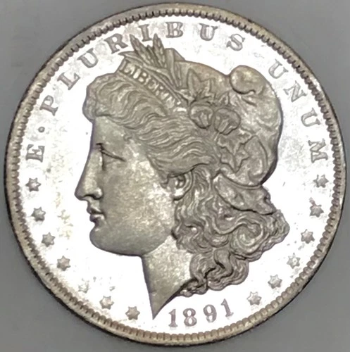 *1891 O MORGAN DOLLAR* *PROOF LIKE* NR #CVIP89