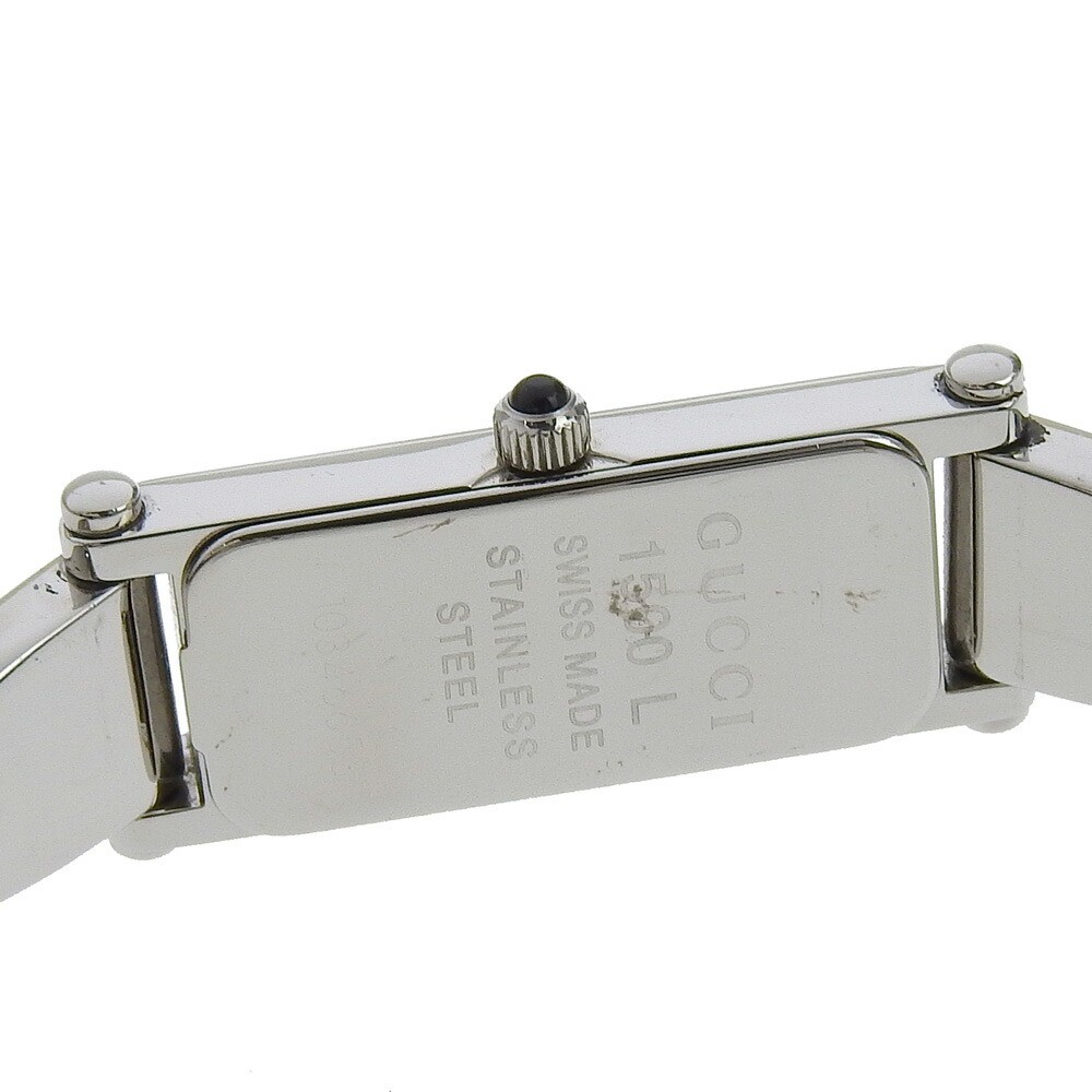 GUCCI 1500L Case Size 30mm x 12mm Wrist Size 16.0cm Ladies Watch