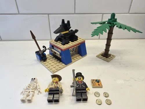 LEGO Adventurers (5938) Oasis Ambush, Missing Headdress Gear, Box, Manual 1x 177