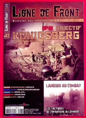 Ligne de front n° 43 / 1945 objectif Königsberg - La conquête de la Prusse Orien - Photo 1/3