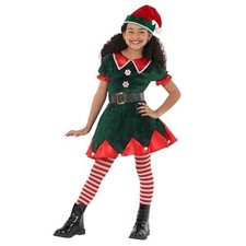 New WORKSHOP ELF Christmas Halloween Costume  Child SMALL 4-6 Years 