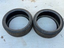 2 Michelin Pilot Sport 4s 23535zr19 Low Tread Good Spare Tires