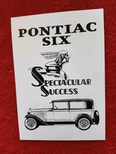 Pontiac Six Auto Advertising Pontiac Hood Ornament 
