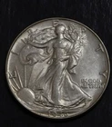 1946 Walking Liberty Half Dollar Slider BU................Lot 4504