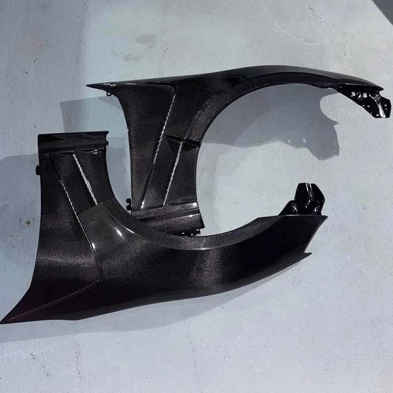 Par de asas de para-lamas de ventilação dianteira de carbono real para Toyota 86 17-20/ Subaru BRZ 13-20 - Imagem 4 de 4
