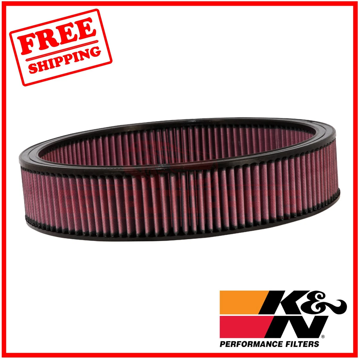 OER Square Mesh Air Filter Element For 1967-1974 GTO Firebird Bonneville Grand Prix – 14x3 Inch, Direct Fit, New