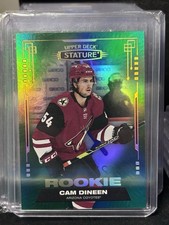 2021-22 Upper Deck Stature Cam Dineen Rookie Green Photo Variant /66 NOT STAMPED