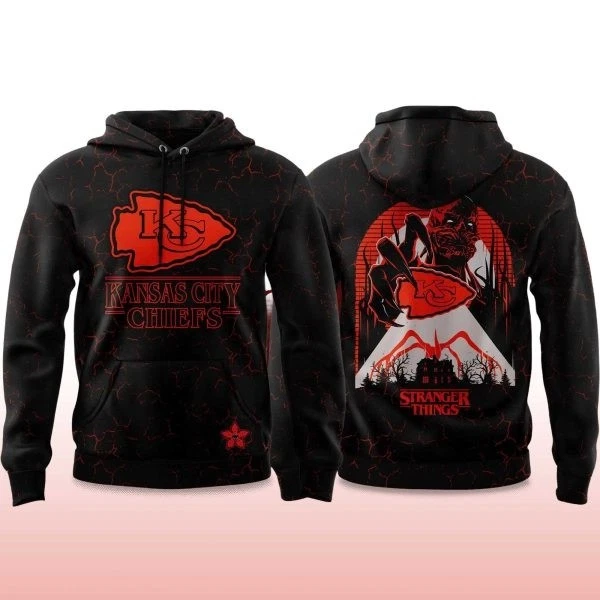 2025 Chiefs x Stranger Things 5 Hoodie