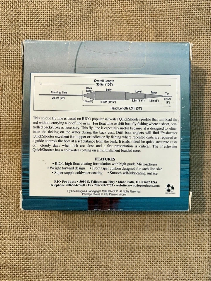 Línea de disparo rápido de agua dulce Rio Foto 2 de 3