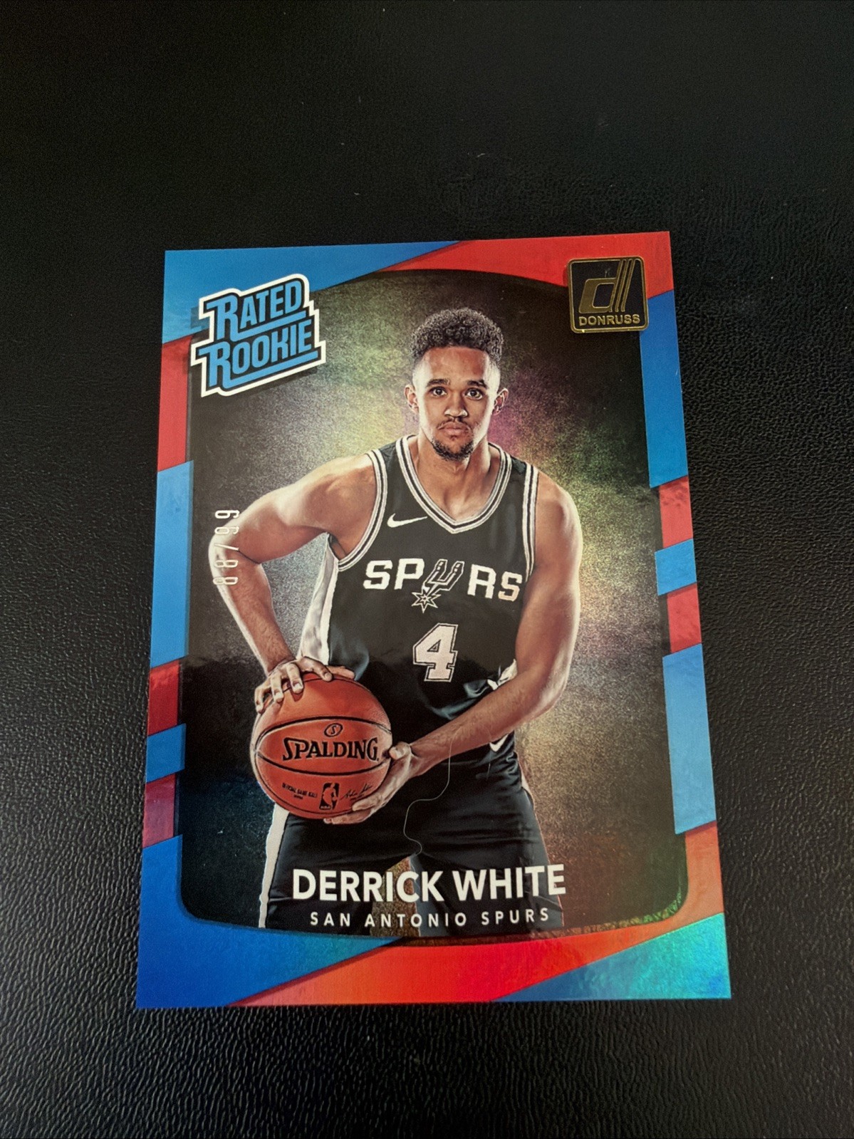 2017-18 Donruss Optic Red #172 Derrick White 88/99 Rated Rookie RR RC Celtics
