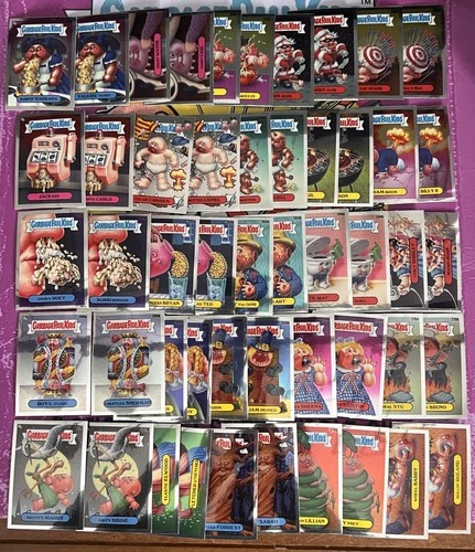 2024 GARBAGE PAIL KIDS CHROME 7 COMPLETE 100 CARD BASE SET ADAM BOOM