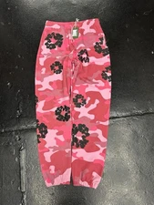 Denim Tears Pink Camo Cuffed Sweatpants Brand New With Tags Size Medium