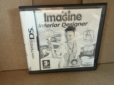 Imagine Interior Designer Nintendo DS Tested Game w/ PAL Case Ubisoft 2008