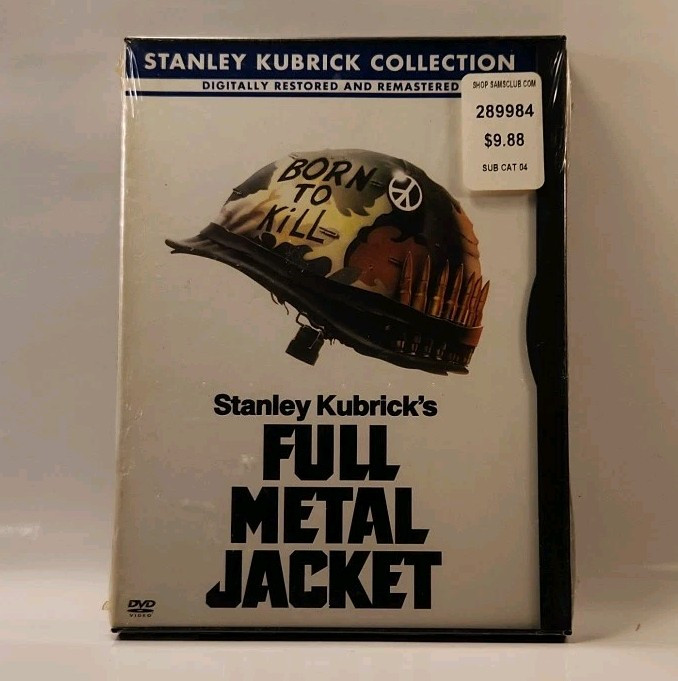 Full Metal Jacket Stanley Kubrick Collection DVD Snapcase USA r1s10 1102
