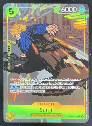 Sanji [Promotion Pack EX] EB02-054 card