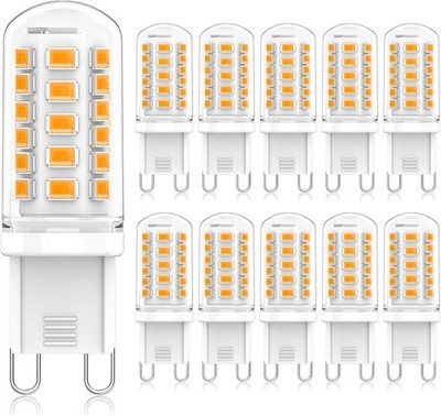 G9 LED Lampen Warmweiß 2700K, LED Leuchtmittel 3W Ersatz Für Halogenlampe 40W...