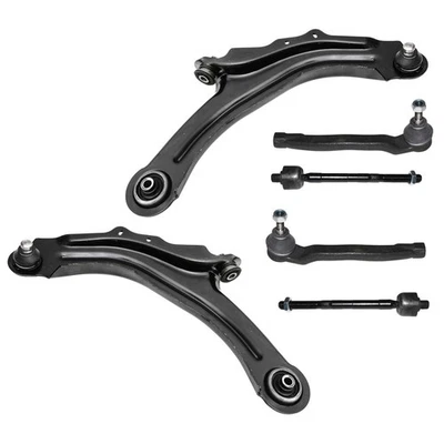 2 brazos de suspensión y 2 barras de acoplamiento eje delantero para Renault Megane II Scenic II delantero - Imagen 1 de 4