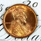 * 1925-P * SUPERB+ BLAZING RED GEM BU MS LINCOLN WHEAT PENNY * FROM COLLECTION