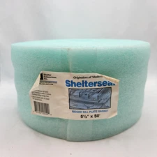 SEI Shelterseal 5 1/2 in x 50 ft Ridged Sill Plate Gasket Blue Foam Insulation