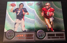 1998 Pacific Dynagon Turf #5 John Elway & #18 Steve Young