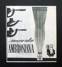 F491 - Advertising Advertising - 1953 - AMBROSIAN SOCKS