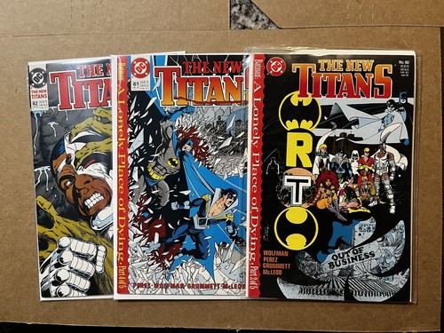 NEW TEEN TITANS, 1 22 32-34 56 60-100 ANNUAL #7 10 DC, 1984, NM Avg 49 Books - Picture 4 of 18