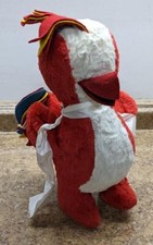Vintage 1940's - 1950's Gund / J. Swedlin Stuffed Toy Rooster, RoosterGund