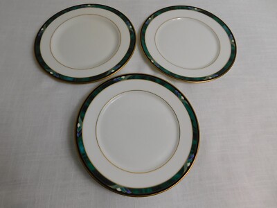 F5 - Lenox USA Debut Collection Kelly Salad Plates Lot of 3