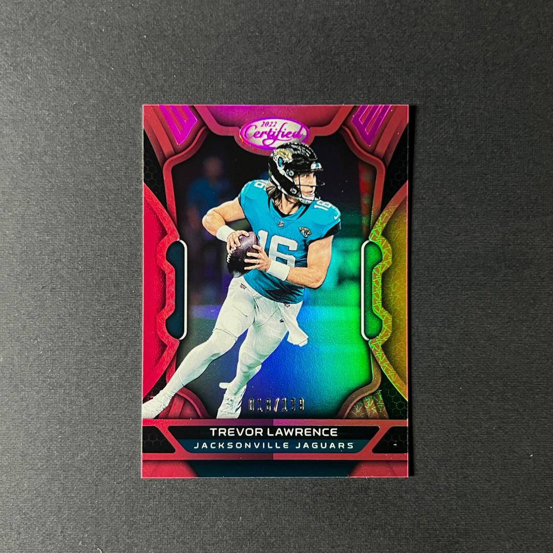 Trevor Lawrence 2022 Panini Certified Pink Mirror /199 Jacksonville Jaguars