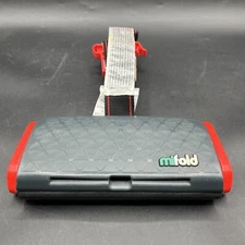 MIFOLD Grab & Go Portable Compact Car Booster Child Seat - Gray