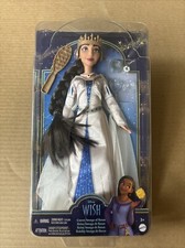 Mattel Disney "Wish" Movie "Queen Amaya of Rosas" Fashion Doll Toy Figure -NIP