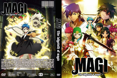 ANIME MAGI The Labyrinth of Magic EPISODE 1-25 Dual Audio English